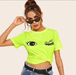 Neon Wink Shirt